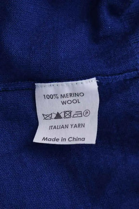 Cardigan Dries Van Noten Bleu en Laine
