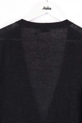 Cardigan Dries Van Noten Noir en Laine