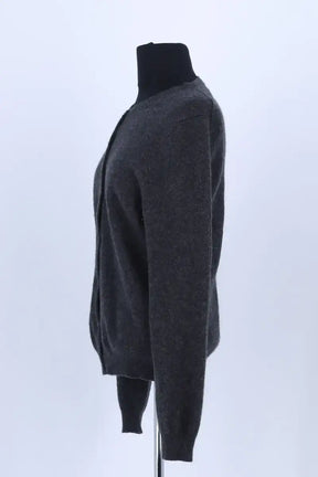 Cardigan Eric Bompard Anthracite en Cachemire