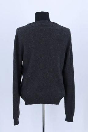Cardigan Eric Bompard Anthracite en Cachemire