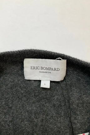 Cardigan Eric Bompard Anthracite en Cachemire