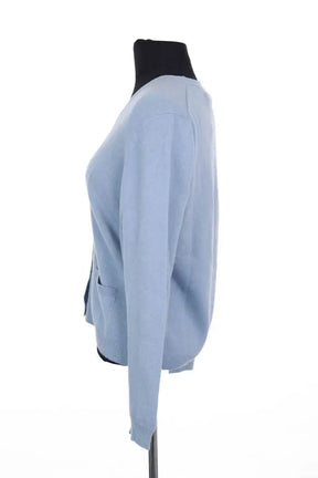 Cardigan Eric Bompard Bleu en Cachemire