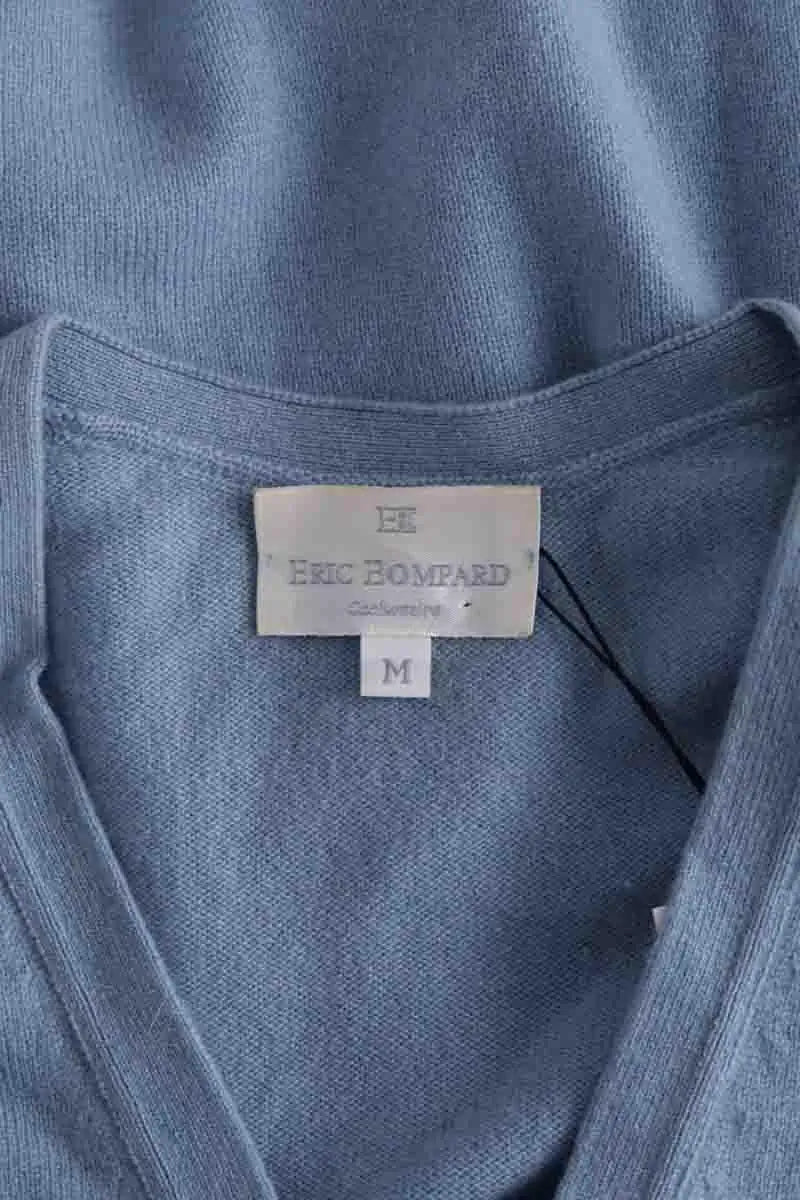 Cardigan Eric Bompard Bleu en Cachemire