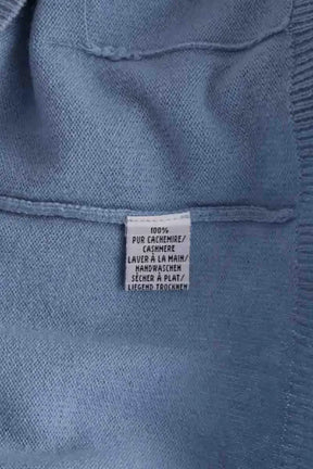 Cardigan Eric Bompard Bleu en Cachemire