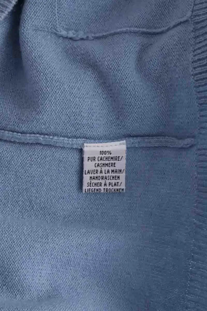 Cardigan Eric Bompard Bleu en Cachemire