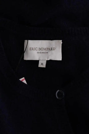 Cardigan Eric Bompard Marine en Cachemire