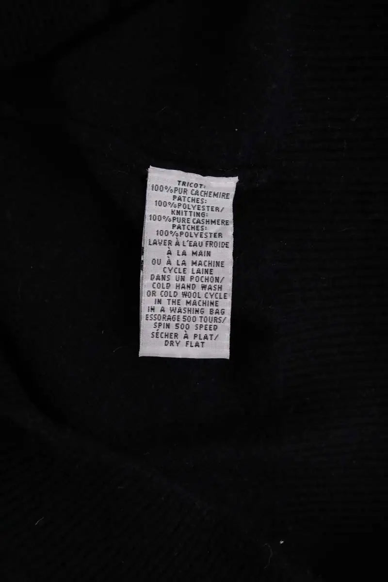 Cardigan Eric Bompard Noir en Cachemire