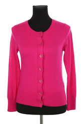 Cardigan Eric Bompard Rose en Cachemire, taille M - Seconde Main