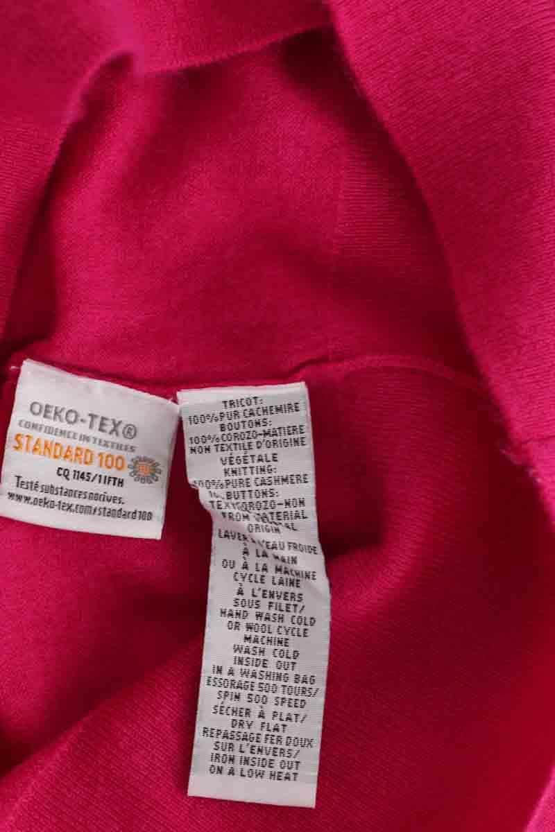Cardigan Eric Bompard Rose en Cachemire