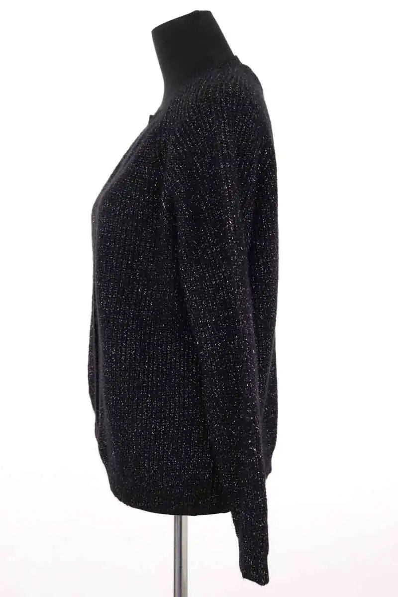 Cardigan Essentiel Antwerp Noir en Synthétique