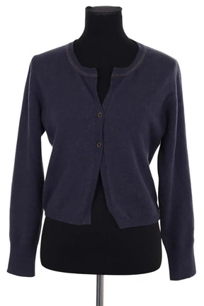 Cardigan Fabiana Filippi Bleu en Laine, taille L - Seconde Main