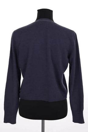 Cardigan Fabiana Filippi Bleu en Laine