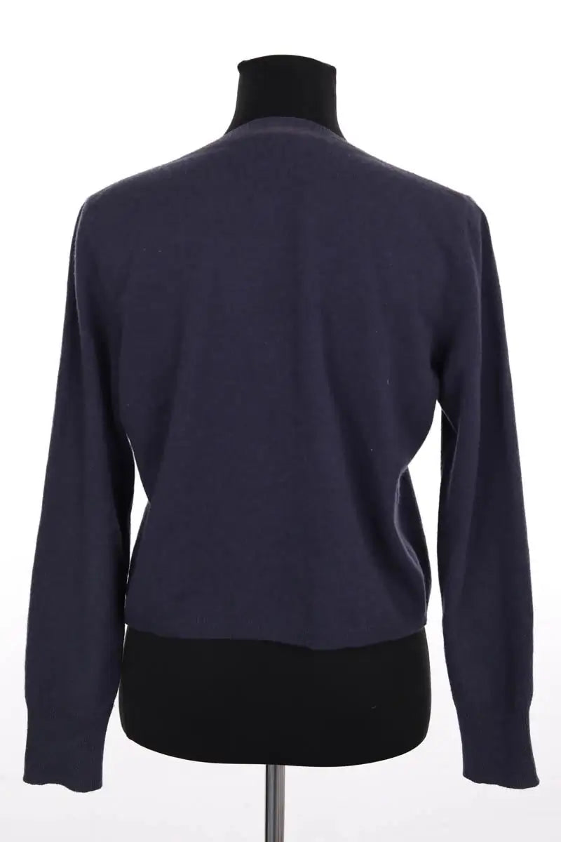 Cardigan Fabiana Filippi Bleu en Laine