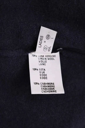 Cardigan Fabiana Filippi Bleu en Laine