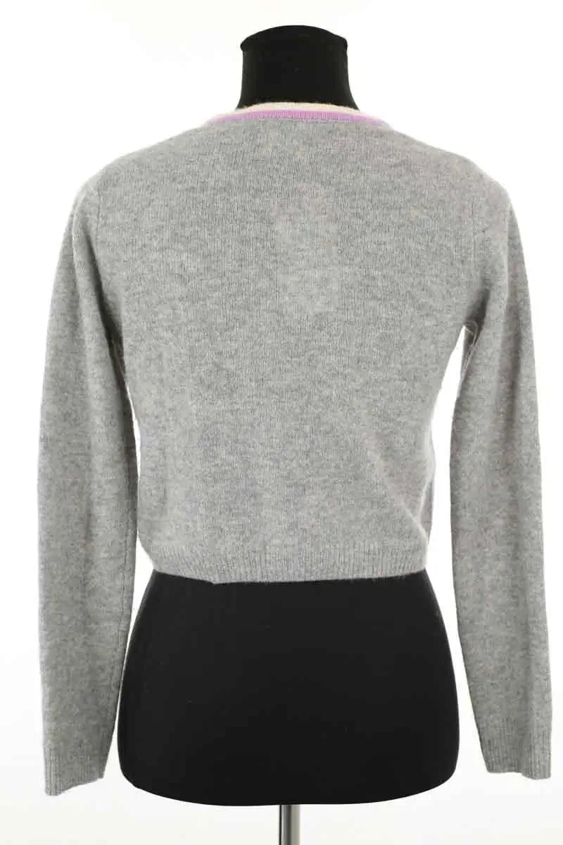 Cardigan From Future Gris en Cachemire