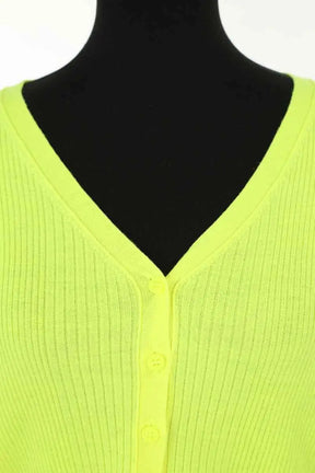 Cardigan From Future Jaune en Laine