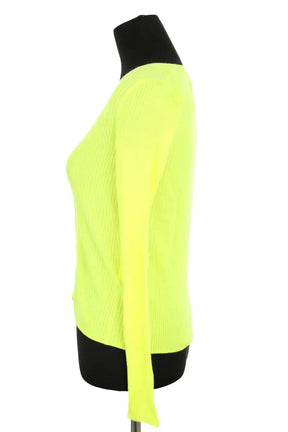 Cardigan From Future Jaune en Laine