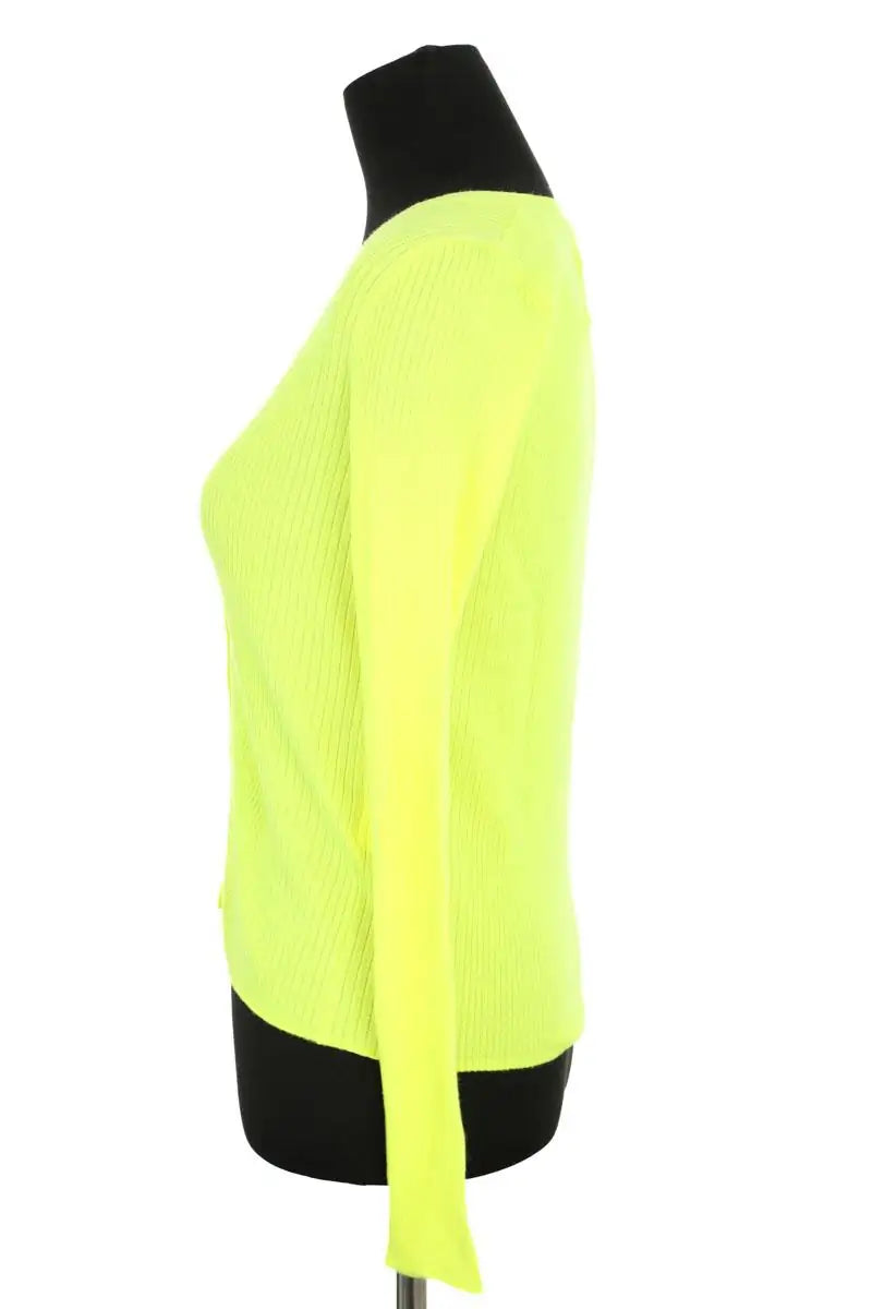 Cardigan From Future Jaune en Laine