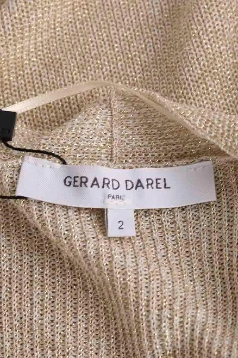 Cardigan Gerard Darel Doré en Synthétique