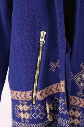 Cardigan Heimstone Bleu en Coton