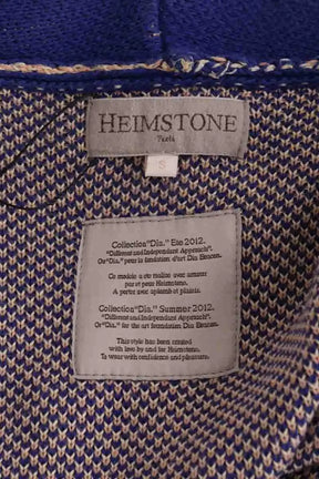 Cardigan Heimstone Bleu en Coton