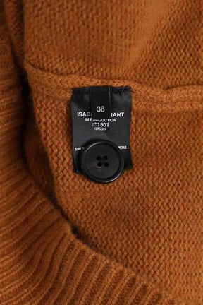Cardigan Isabel Marant Camel en Cachemire
