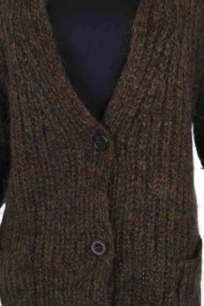 Cardigan Isabel Marant Marron en Laine