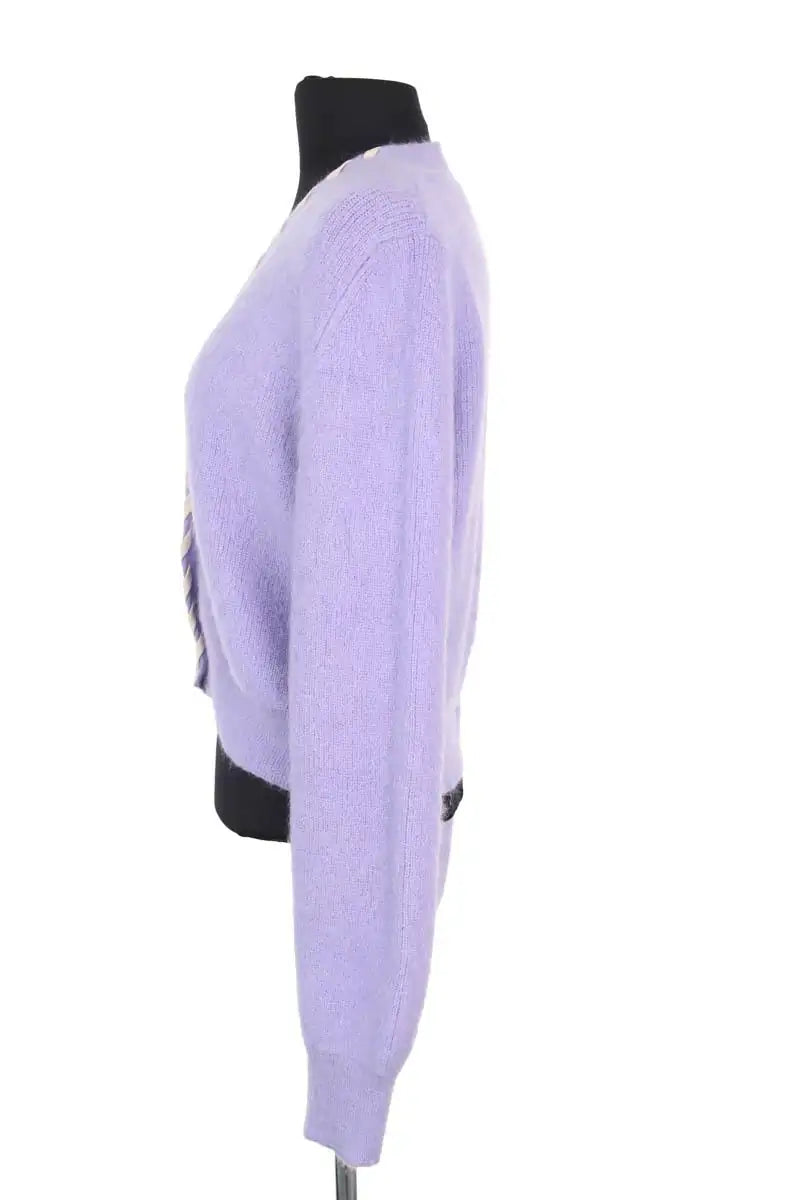Cardigan Jacquemus Violet en Laine