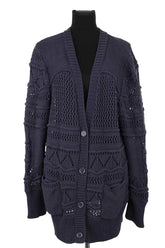 Cardigan Joie Gris en Coton, taille XL - Seconde Main
