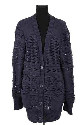 Cardigan Joie Gris en Coton, taille XL - Seconde Main
