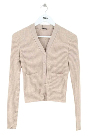 Cardigan Joseph Beige en Laine, taille S - Seconde Main