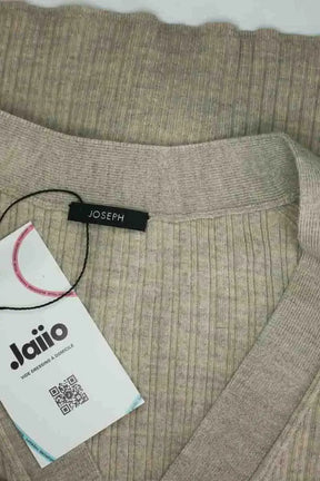 Cardigan Joseph Beige en Laine