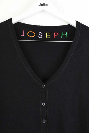 Cardigan Joseph Noir en Laine