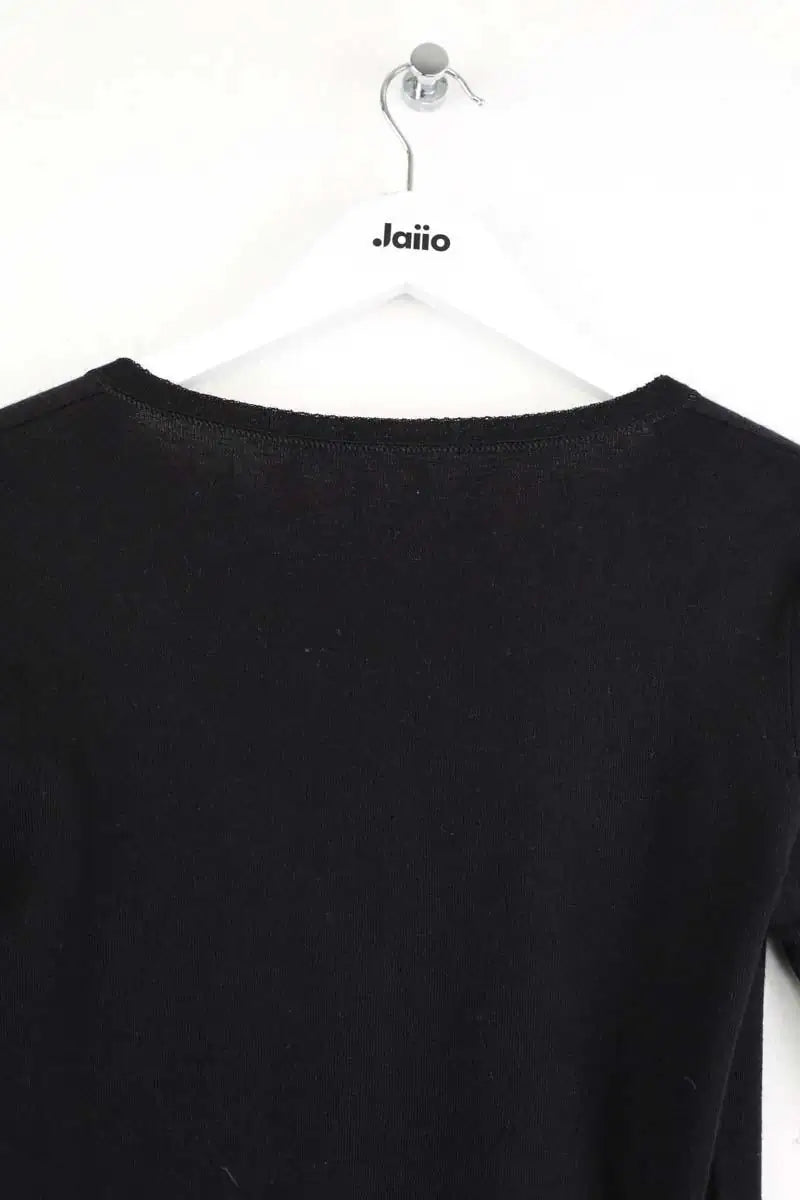 Cardigan Joseph Noir en Laine