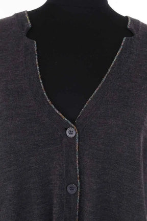 Cardigan Kenzo Gris en Laine