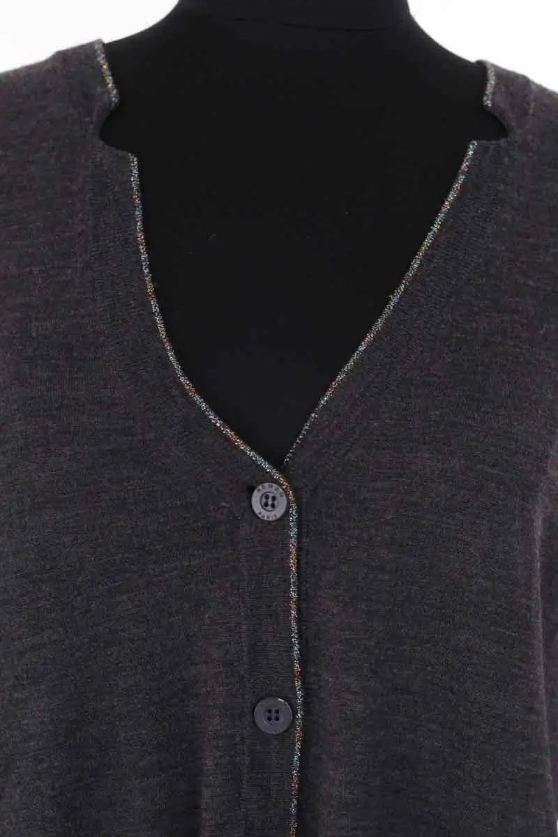 Cardigan Kenzo Gris en Laine