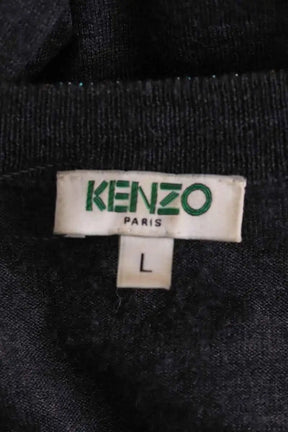 Cardigan Kenzo Gris en Laine