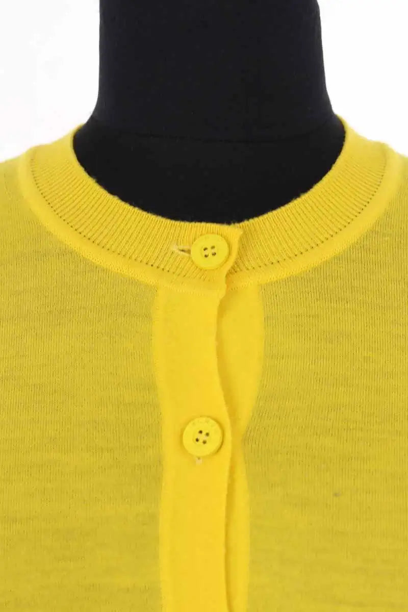 Cardigan Kenzo Jaune en Laine