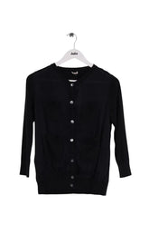 Cardigan Kenzo Noir en Soie, taille S - Seconde Main