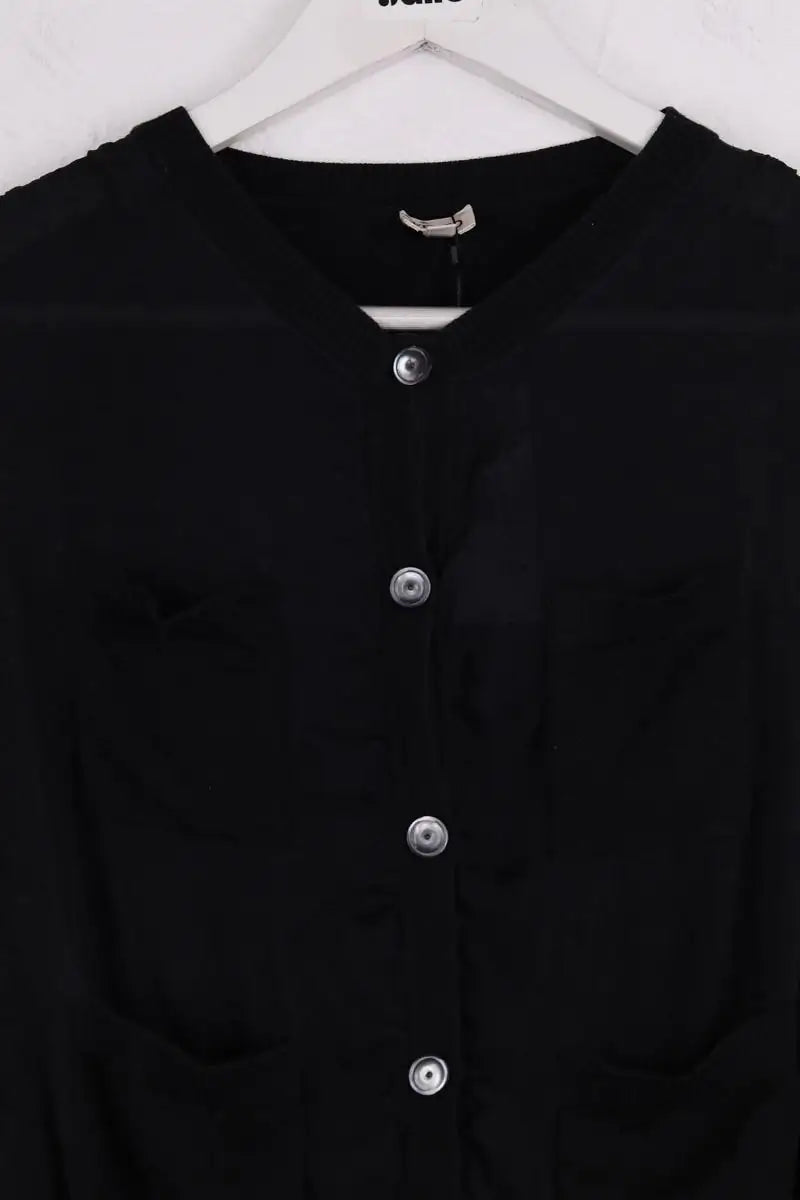 Cardigan Kenzo Noir en Soie
