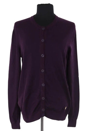 Cardigan Kenzo Violet en Laine, taille M - Seconde Main