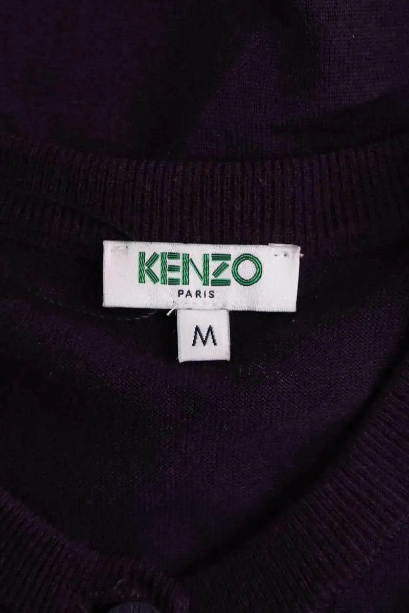 Cardigan Kenzo Violet en Laine