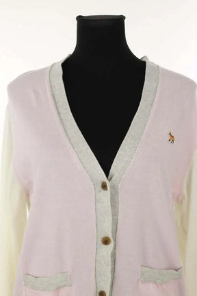 Cardigan Kitsuné Rose en Laine