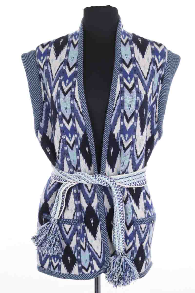 Cardigan Kujten Bleu en Cachemire, taille M - Seconde Main