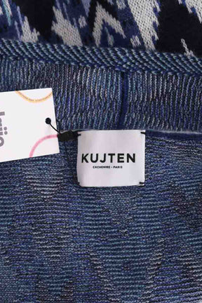 Cardigan Kujten Bleu en Cachemire