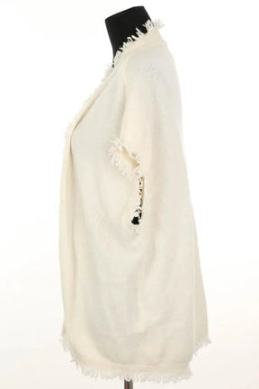Cardigan Kujten Ecru en Cachemire