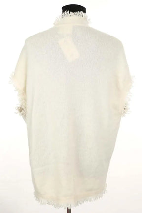 Cardigan Kujten Ecru en Cachemire