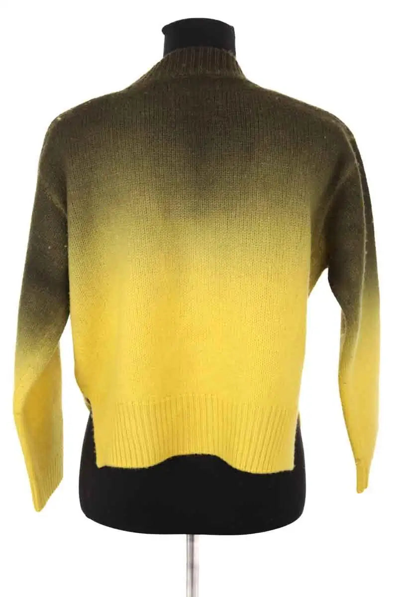 Cardigan Ladl Jaune en Laine