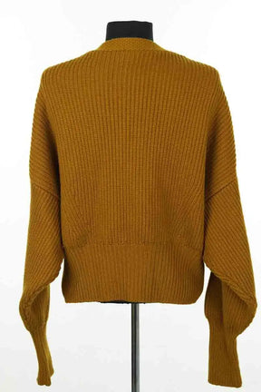Cardigan Laurence Bras Marron en Laine