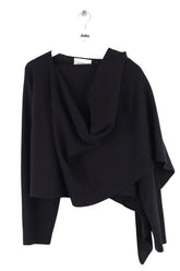 Cardigan Laurence Bras Noir en Laine, taille TU - Seconde Main